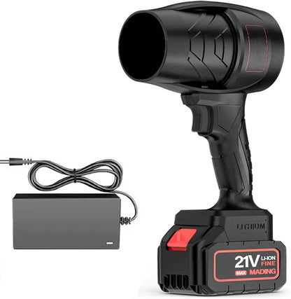 Turbo Jet Blower and Leaf Blower with Pure Copper Motor - Handheld Cordless Air Duster for Car Drying, Snow Blowing, and Home Improvement - Ideal for Garden Maintenance and Holiday Gifts