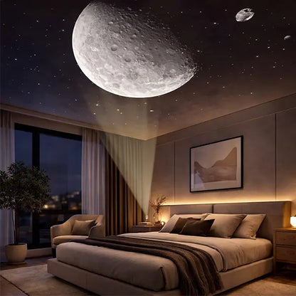Galaxy Projector Light - Mini LED Projector for Bedroom, Starry Night Atmosphere for Playroom and Home Theater, Starlight Projector, Ideal Gift