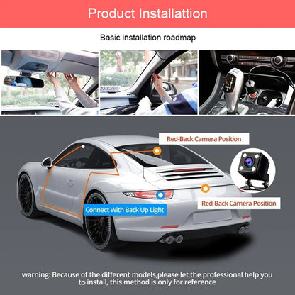 4-Channel Dash Cam,(Not Wireless) 1080P Full HD Front+720P Rear Left Right Coverage, Requires Charging to Use,Super Night Vision, G-Sensor, with Free 256GB Memory Card, #Summervibes