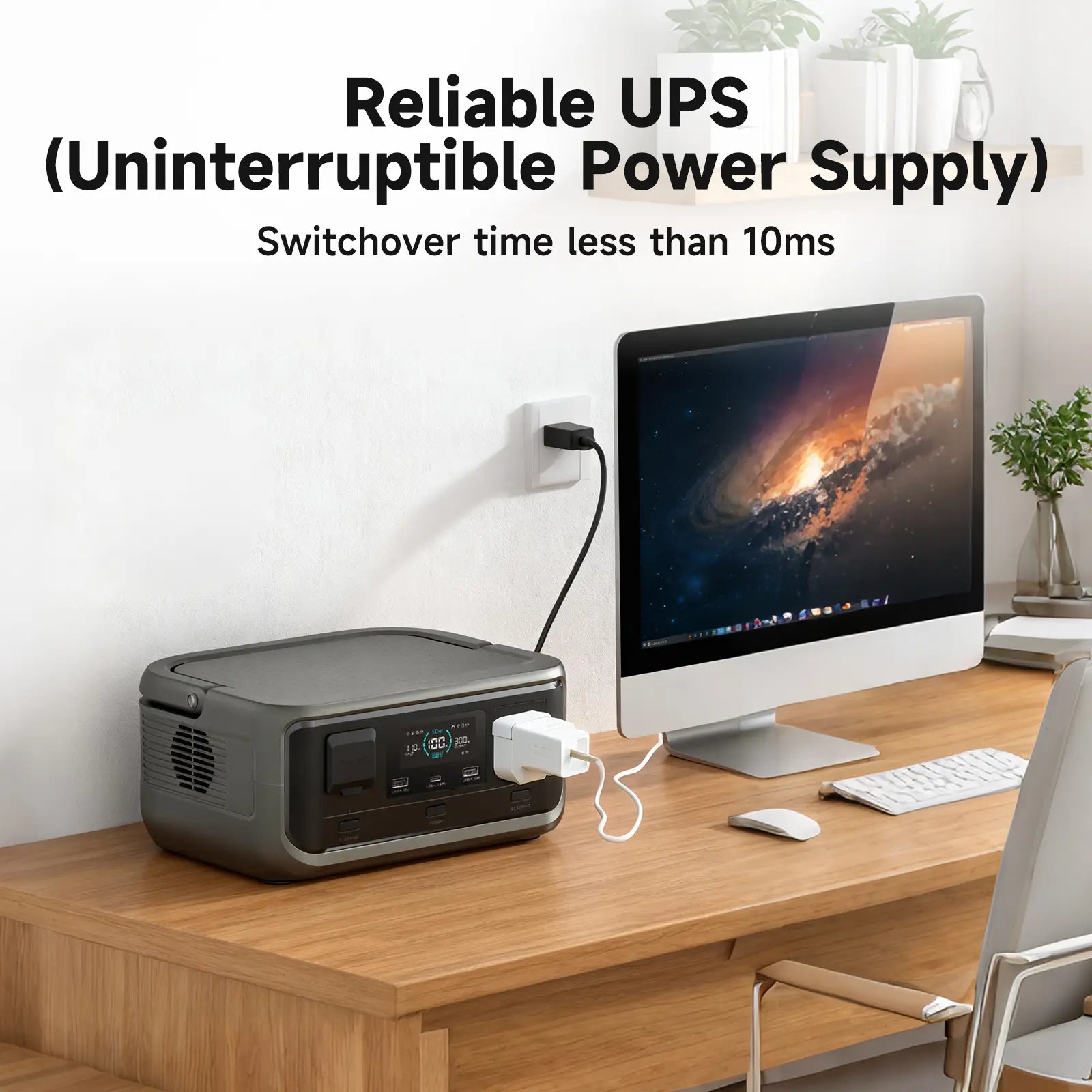 [New Arrival]Allpowers VOLIX P300 256Wh,300W AC Output Portable Power Station,Lifep04 Battery,1 Hour Fast Charging,Suitable for Camping,Rv Life,Home Backup Power