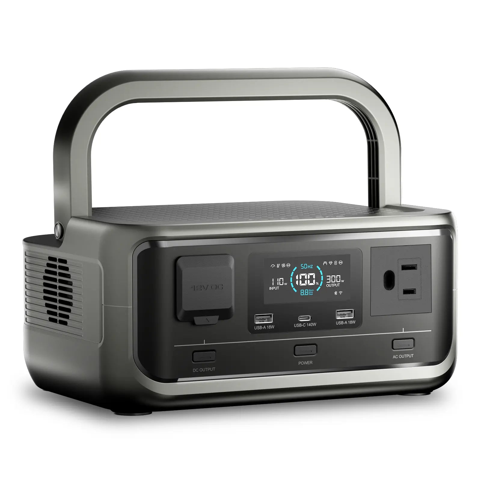 [New Arrival]Allpowers VOLIX P300 256Wh,300W AC Output Portable Power Station,Lifep04 Battery,1 Hour Fast Charging,Suitable for Camping,Rv Life,Home Backup Power