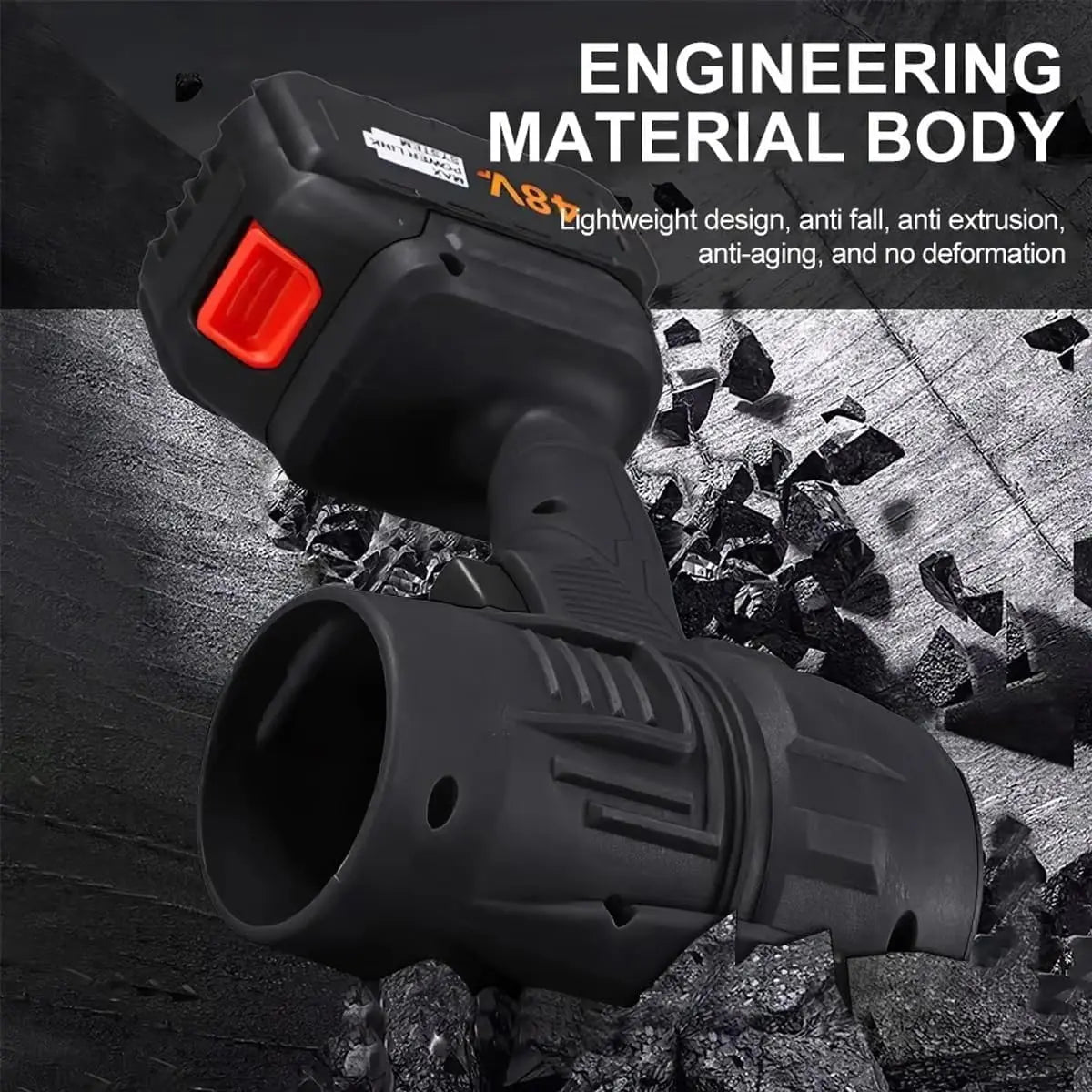 Turbo Jet Blower and Leaf Blower with Pure Copper Motor - Handheld Cordless Air Duster for Car Drying, Snow Blowing, and Home Improvement - Ideal for Garden Maintenance and Holiday Gifts