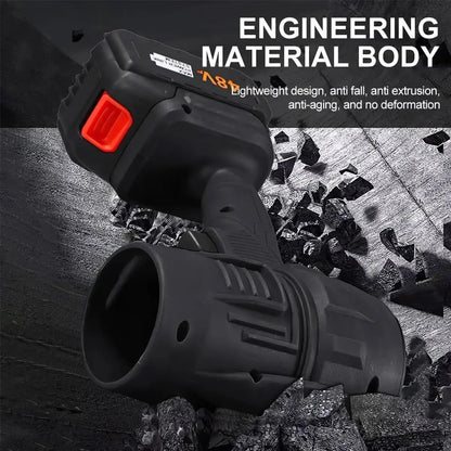 Turbo Jet Blower and Leaf Blower with Pure Copper Motor - Handheld Cordless Air Duster for Car Drying, Snow Blowing, and Home Improvement - Ideal for Garden Maintenance and Holiday Gifts