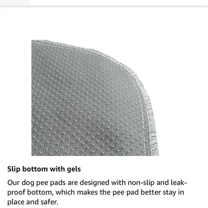 Sohren Washable Dog Pad for Potty Training - Waterproof and Heavy-Duty Trainingpads Dogs